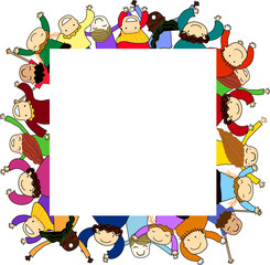 Obraz premium Kids frame