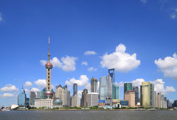 Obraz premium Clear Skies urban architecture backgrounds skyline