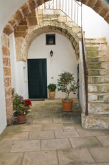 Typical house. Corigliano d'Otranto. Puglia. Italy.