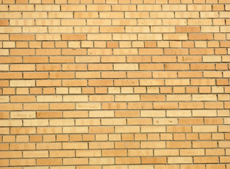 The texture of yellow brick