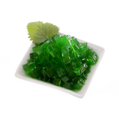 Jelly grün würfel