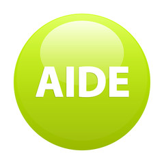 bouton internet aide sign.