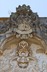 Pino palace. Martano. Puglia. Italy.