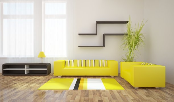 Yellow Interior Design