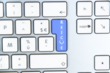 Clavier touche rescue