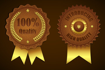 Leather Quality Badge