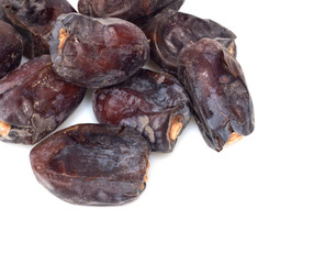 dates on a white background