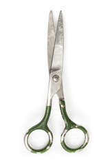 old green scissors