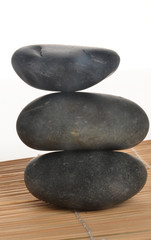 Three Rocks in Balance