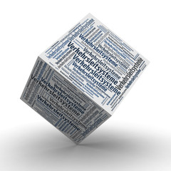 Verkehrsleitsystem - W&uuml;rfel / Cube