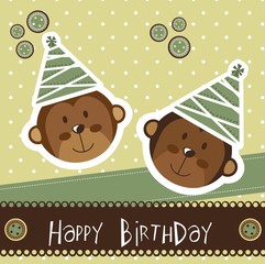 Fototapeta premium birthday card