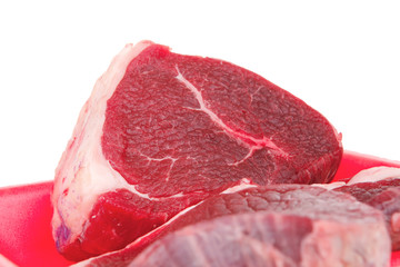 raw fresh beef