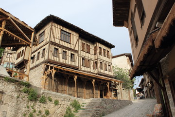 ottoman house at safranbolu - obrazy, fototapety, plakaty