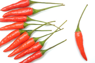 Red hot chili peppers pattern