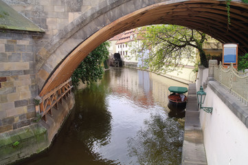 Channel in Prague