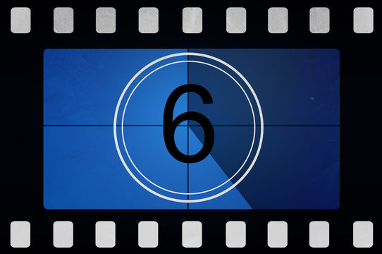 Film countdown 6 - Powered by Adobe