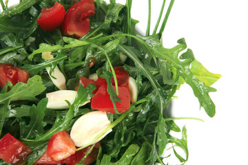 green staff in white bowl