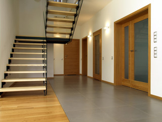 Stairway in modern house