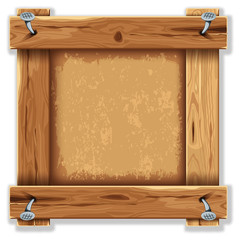 Wooden frame