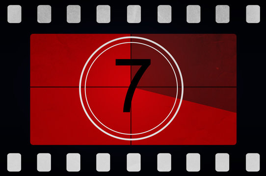 Film countdown 7 - Powered by Adobe