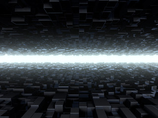Fototapeta premium Futuristic city