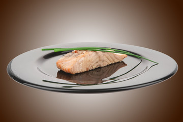 roast salmon fillet