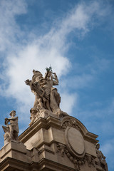 Fototapeta na wymiar Detail of the Grand Palais in Paris