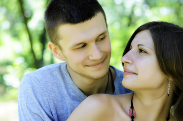 Fototapeta premium Couple in love