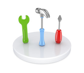 Tech support concept.