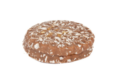 cookies with coconut isolated