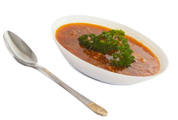 soup isolated