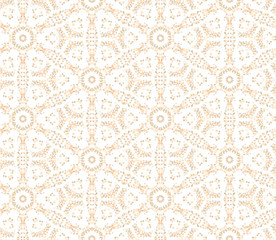 seamless floral mosaic pattern background