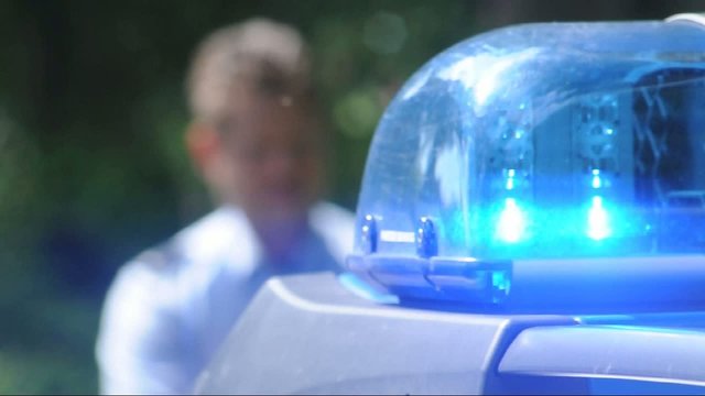 Polizeiabsperrung Polizei