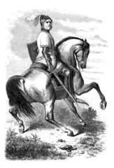 Hero - Equestrian - 14th century