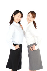Beautiful young business women