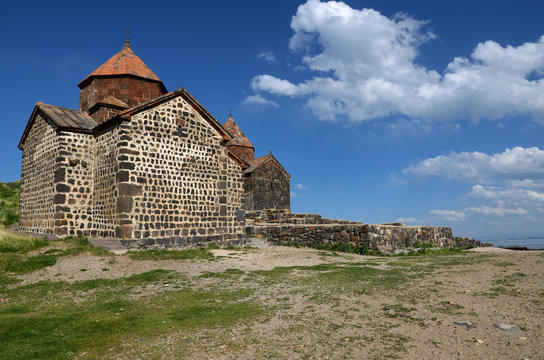 Monastic complex Sevanavank. Sevan lake. Armenia