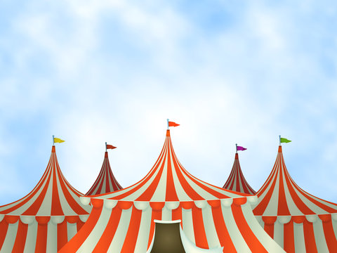 Circus Tents Background