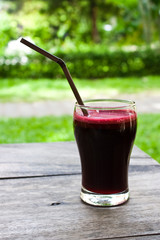 beet root juice : fresh drink