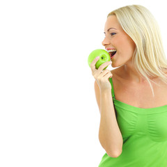 eat apple
