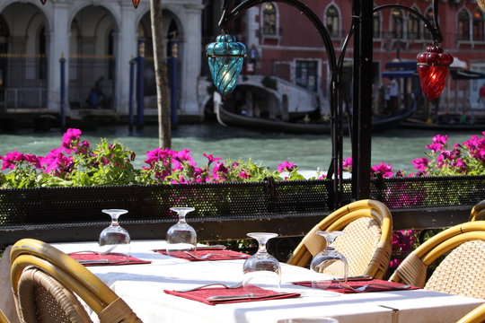 ristorante sul Canal Grande, Venezia