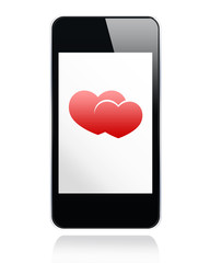 Hearts Smartphone