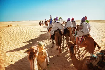 Foto auf Acrylglas Sahara Wüste © adisa