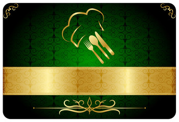Restaurant business card