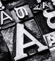 metal letters