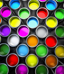 Paint cans