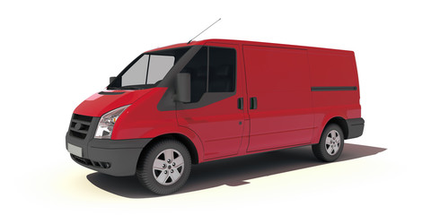 Red van