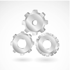 gears isolated on white