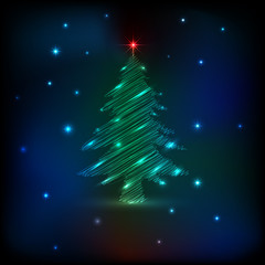 Sketch Christmas tree