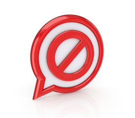 Obraz premium Stop icon.