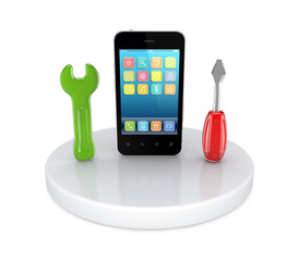 Tech support concept.